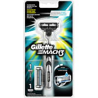 Gillette Mach3 holiaci strojček + 2 hlavice