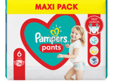 Pampers Pants veľkosť 6, plienkové nohavičky 15+ kg 36 ks