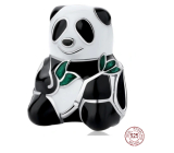 Prívesok Striebro 925 Panda, korálik na náramku zviera