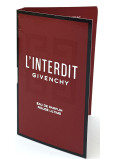 Givenchy L'Interdit Rouge Ultime parfumovaná voda pre ženy 1 ml s rozprašovačom, fľaštička