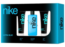 Nike Ultra Blue Man toaletná voda 100 ml + voda po holení 75 ml + sprchový gél 75 ml, darčeková sada pre mužov