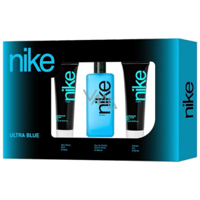 Nike Ultra Blue Man toaletná voda 100 ml + voda po holení 75 ml + sprchový gél 75 ml, darčeková sada pre mužov