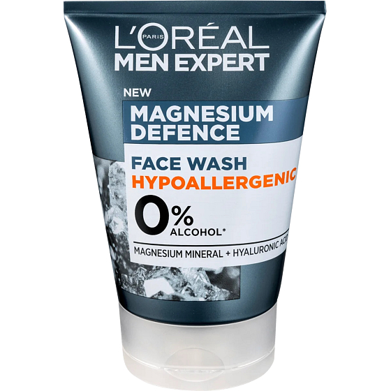 Loreal Paris Men Expert Magnesium Defence hypoalergénny čistiaci gél pre mužov 100 ml