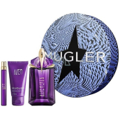 Thierry Mugler Alien parfumovaná voda 60 ml + parfumovaná voda 10 ml miniatúra + telové mlieko 50 ml, darčeková sada pre ženy