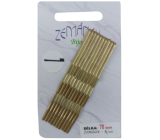 Zemánek Sponky, pérka do vlasů zlaté 70 mm 10 kusů