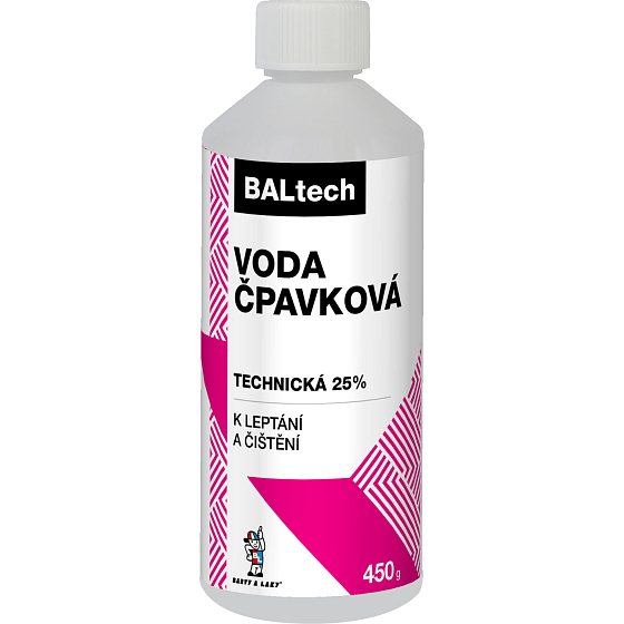 BALTECH amoniaková voda 25 %, technická, 450 g