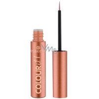Essence Colour it! metalické tekuté očné linky 01 Burnished Bronze 3 ml