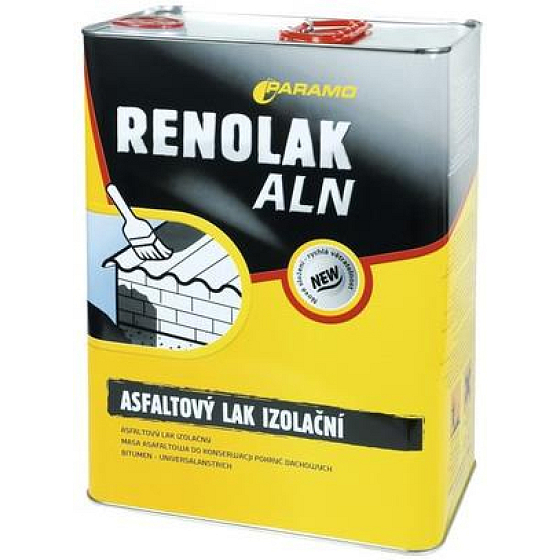 Paramo Renolak ALN asfaltový lak hydroizolačný, 9 kg