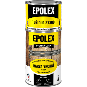 EPOLEX FARBA VRCHNÁ S2321 epoxidová dvousložková na drevo, kov, murovanie, 1000 biela, 700 g + tužidlo 240 g EPOLEX FARBA VRCHNÁ S2321 epoxidová dvousložková na drevo, kov, murovanie, 1000 biela, 700 g + tužidlo 240 g