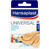 Hansaplast Universal voděodolná náplasť, 40 ks