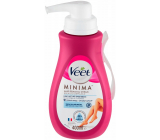 Veet Minima depilačný krém pre citlivú pokožku pumpička 400 ml
