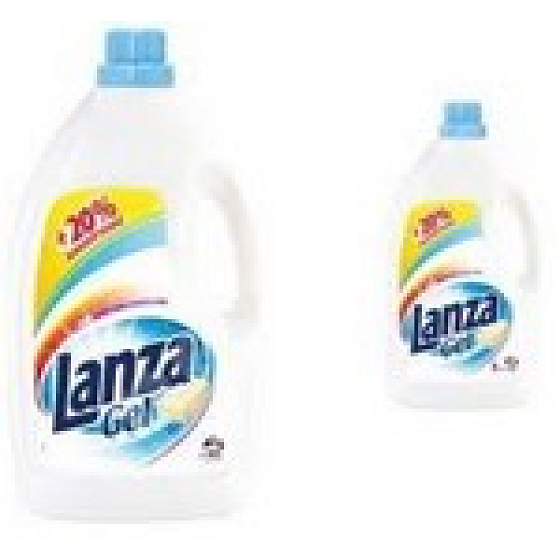 Lanza Regular gél tekutý prací prostriedok 4,5 l + 2,25 l