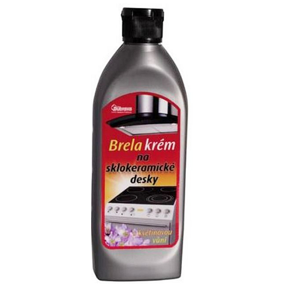 Brela krém na sklokeramické dosky s jemným abrazívom a leštiacou prísadou 250 ml