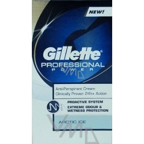 Gillette Professional Power Arctic Ice antiperspirant dezodorant stick pre mužov 45 ml