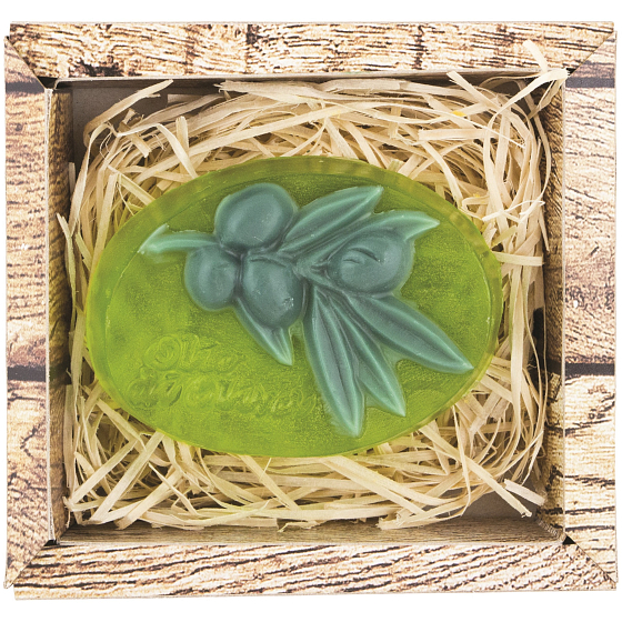 Bohemia Gifts Oliva ručne vyrábané toaletné mydlo v krabičke 90 g