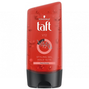 Taft Looks V12 Power Gel Fast Drying Speed Hold stylingový gél na vlasy 150 ml