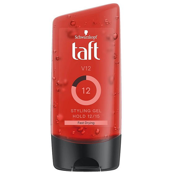 Taft Looks V12 Power Gel Fast Drying Speed Hold stylingový gél na vlasy 150 ml
