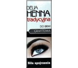 Delia Cosmetics Henna farba na obočie Grafitová 2 g