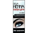 Delia Cosmetics Henna farba na obočie Grafitová 2 g