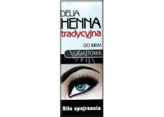 Delia Cosmetics Henna farba na obočie Grafitová 2 g