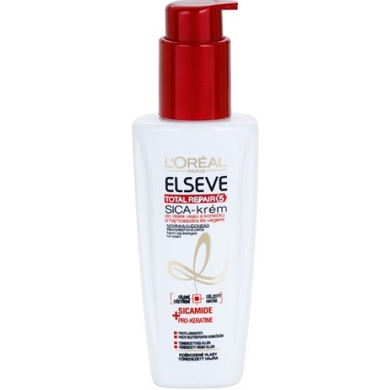 Loreal Paris Elseve Total Repair 5 Sica krém na poškodené vlasy 100 ml