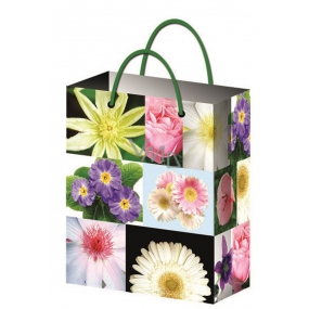 Anjel Darčeková papierová taška 32 x 26 x 12,7 cm kvety
