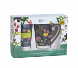 Bronnley RHS Natural Gardeners Therapy krém na ruky a nechty 100 ml + Hrnček darčeková sada - POŠKODENÉ