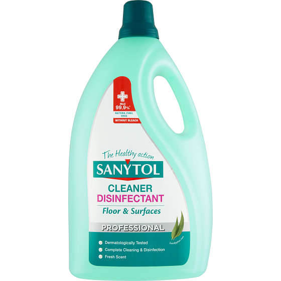 Sanytol dezinfekčný univerzálny čistič na podlahy a plochy, 5 l