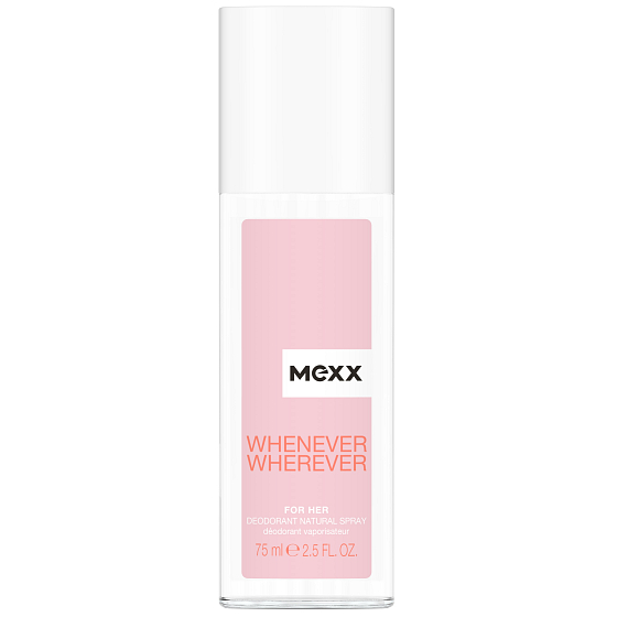 Mexx Whenever Wherever for Her parfumovaný dezodorant sklo pre ženy 75 ml