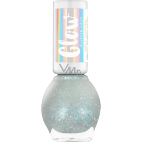 Miss Sporty Glow Glitter lak na nechty 020, 7 ml