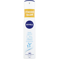 Nivea Fresh Natural antiperspirant dezodorant sprej pre ženy 200 ml