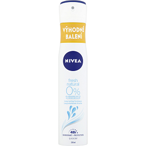 Nivea Fresh Natural antiperspirant dezodorant sprej pre ženy 200 ml