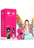 B.U. One Love toaletná voda 50 ml + dezodorant v spreji 150 ml + uzáver, kozmetická sada pre ženy