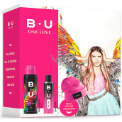 B.U. One Love toaletná voda 50 ml + dezodorant v spreji 150 ml + uzáver, kozmetická sada pre ženy