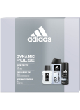 Adidas Dynamic Pulse toaletná voda 50 ml + dezodorant v spreji 150 ml + sprchový gél 250 ml, darčeková sada pre mužov