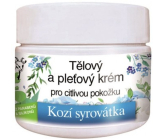 Bione Cosmetics Kozia srvátka telový a pleťový krém pre citlivú pokožku 260 ml