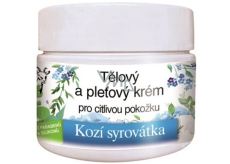 Bione Cosmetics Kozia srvátka telový a pleťový krém pre citlivú pokožku 260 ml