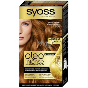 Syoss Oleo Intense Color farba na vlasy bez amoniaku 7-77 Bright Copper