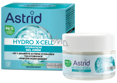 Astrid Hydro X-Cell hydratačný gélový krém pre normálnu a zmiešanú pleť 50 ml