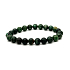 Africký náramok elastický z prírodného kameňa, guľôčka 8 mm / 16 - 17 cm, kráľovský kameň
