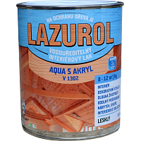 Lazurol Aqua S Akryl V1302 lesk lak na drevo 600 g