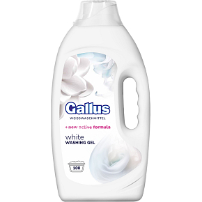 Gallus prací gel White, 100 dávok, 4 l