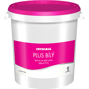 Supermal Plus biely pre vnútorné nátery, 40 kg