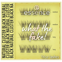Essence umelé riasy What the fake! 06 Natural cluster black, 1 g