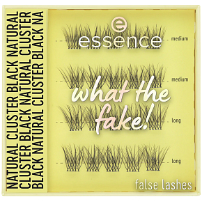 Essence umelé riasy What the fake! 06 Natural cluster black, 1 g
