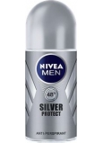 Nivea Men Silver Protect guľôčkový antiperspirant deodorant roll-on 50 ml