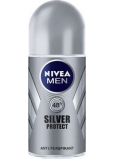 Nivea Men Silver Protect guličkový antiperspirant dezodorant roll-on 50 ml