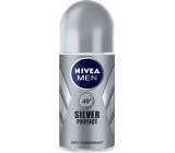 Nivea Men Silver Protect guličkový antiperspirant dezodorant roll-on 50 ml