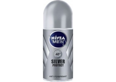 Nivea Men Silver Protect guličkový antiperspirant dezodorant roll-on 50 ml