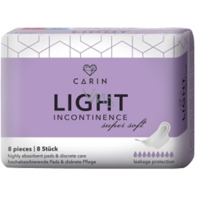 Carine Light Incontinence intímne vložky 8 kusov